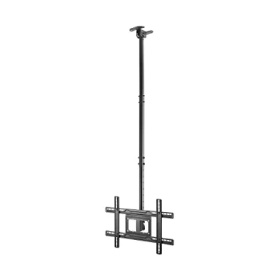 Abbildung von AISENS Deckenhalterung, drehbar, neigbar, ausziehbar, für Monitor/TV, 50 kg, 37 80p, Schwarz