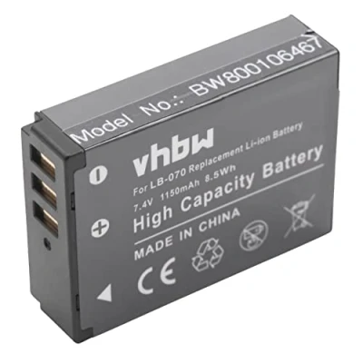 Abbildung von vhbw Kamera Akku passend für Kodak Pixpro AZ652, AZ901, S1, S 1, AZ651, AZ651 Astro Zoom / Foto DSLR (1150mAh, 7,4V, Li Ion) 1150 mAh