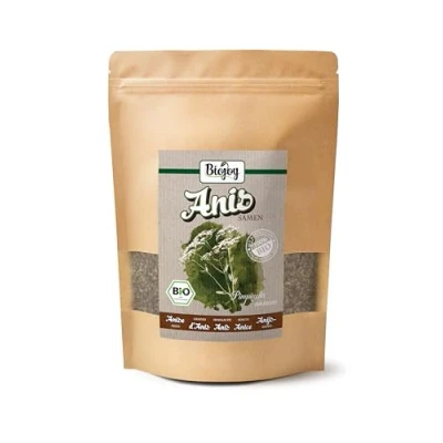 Abbildung von Biojoy BIO Anissamen ganz (500 g), Anistee, ohne Zusätze (Pimpinella anisum)