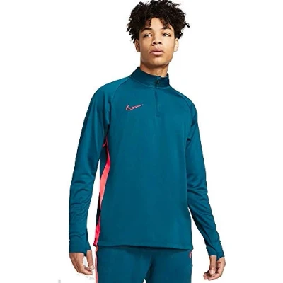 Abbildung von Nike Herren Dry Academy Dril Sweatshirt, Valerian Blue/Laser Crimson, XXL
