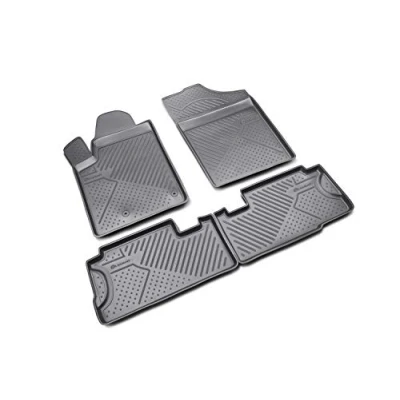 Abbildung von Element Gummimatten Passgenaue Fußmatten Peugeot Partner 2008 4tlg