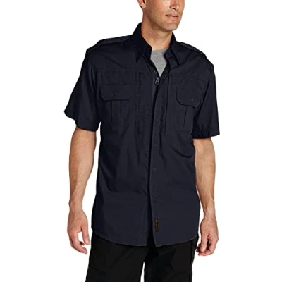Abbildung von Propper Uni Erwachsene F5311 Men&#039;s Tactical Shirt Short Sleeve Hemd, LAPD Marineblau, XL