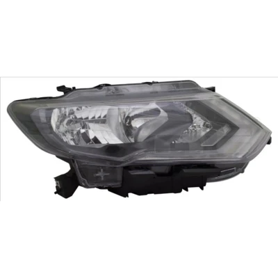 Abbildung von TYC 20 16130 06 2 Scheinwerfer links H11, H7/H9, LED mit Tagfahrlicht für Rechtsverkehr LED, Elektromotor, Lampenträger NISSAN: X Trail