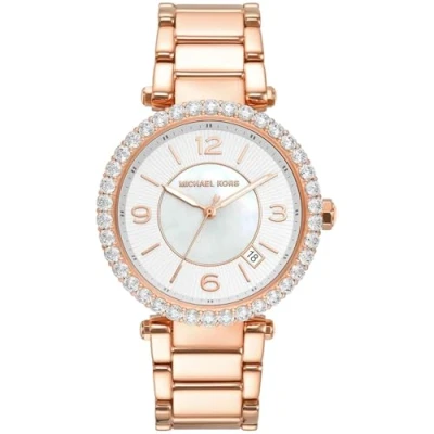 Abbildung von Michael Kors Parker LUX HAND Uhr Rose goldcoloured, Damen, Größe: One Size, gold coloured