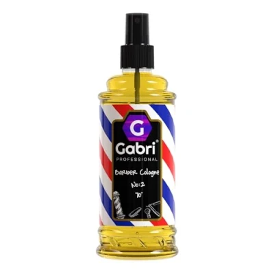 Abbildung von Gabri Barber Cologne After Shave Spray für Männer Rasur Duftwasser Aromatisch Intensiv Eau de mit praktischen Pump Spender Turkish (No2, 400 ml (1er Pack))
