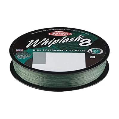 Abbildung von Berkley Whiplash 8 Geflochtene Schnur Grün 0.10mm / 14.8kg (300m)
