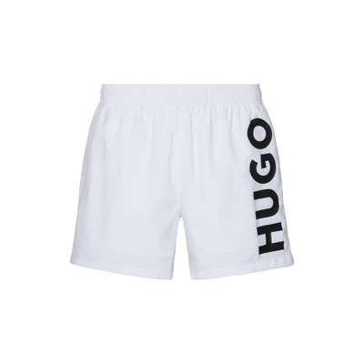 Abbildung von HUGO Underwear Badeshorts &quot;ABAS&quot;, seitlich mit großem Logo Print