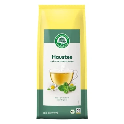 Abbildung von LEBENSBAUM Tee Haustee lose, Bio mit mild aromatischem Geschmack, Kräutertee 100% natürlicher Genuss, 100 g