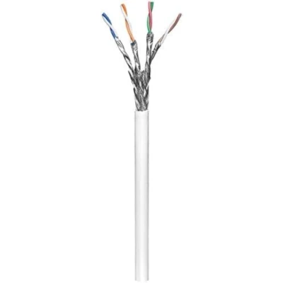 Abbildung von Goobay 94224 CAT 6 Netzwerkkabel, S/FTP (PiMF), Weiß
