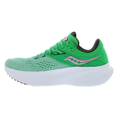 Abbildung von Saucony Ride 16 Damen Laufschuhe Gr. 37½ in Grün Optimaler Komfort und Dämpfung