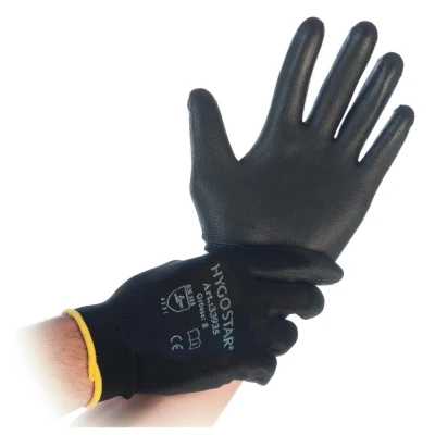 Abbildung von franz mensch Arbeitshandschuhe Black Ace XS schwarz