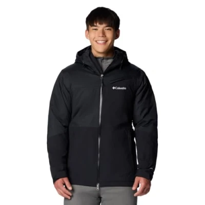 Abbildung von Columbia Iceberg Point Jacket Snowboardjacke, Herren, Größe: XXL, Black