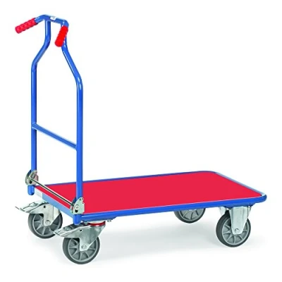 Abbildung von Fetra Rollwagen Optiliner bis 400kg 90x60cm blau/rot