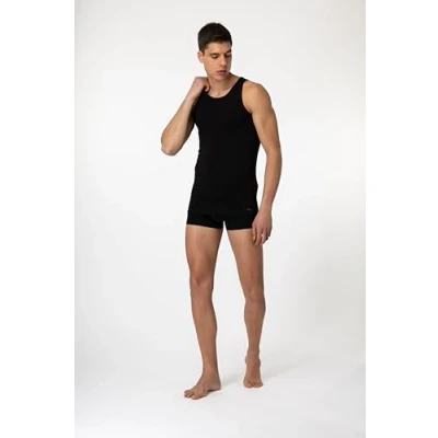 Abbildung von Fila Herren Rundhals Tank TOP FU5033 Man Round Neck 200 M, Black,