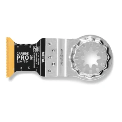 Abbildung von FEIN E Cut Carbide Pro Tauchsägeblatt (10 Stk., TiN beschichtet, harte Materialien u. Holz, 35x45 mm) 63502236240