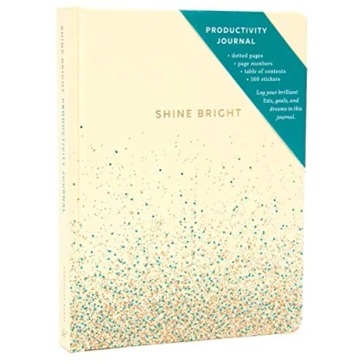 Abbildung von Shine Bright Productivity Journal, Cream