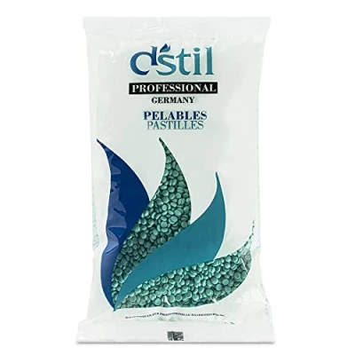 Abbildung von Dstil Professional Wax 1 kg Wachsperlen Aloe Vera Wachs zur professionellen Haarentfernung für den gesamten Körper Waxing Enthaarung