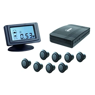 Abbildung von 8 Radar vorn/hinten mit Sensoren und Anzeige RK018/8 BEEPER