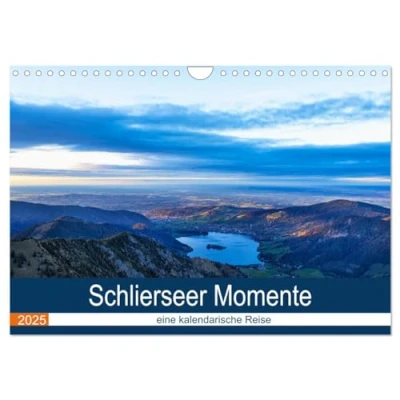 Abbildung von Schlierseer Momente eine kalendarische Reise (Wandkalender 2025 DIN A4 quer), CALVENDO Monatskalender