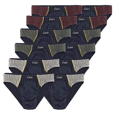 Abbildung von le jogger Slip, (Packung, 12 St.), mit Farbhighlights