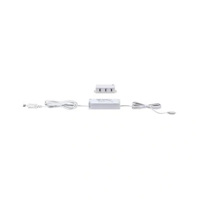 Abbildung von Paulmann Unterschrankleuchte Clever Connect Trafo max.12W 12V DC incl 3fach Verteiler Weiß, ohne Leuchtmittel