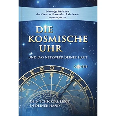 Abbildung von Die kosmische Uhr und das Netzwerk Deiner Haut. Dein Schicksal liegt in Hand
