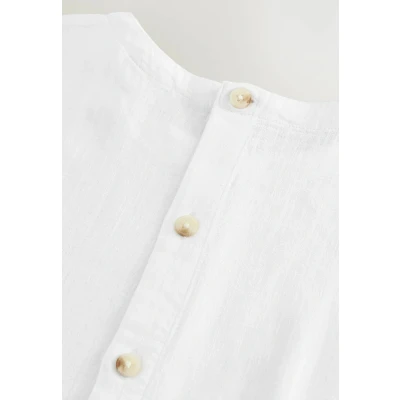 Abbildung von Next Regular FIT Short Sleeve BOXY Bluse, Damen, Größe: 48, White