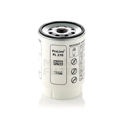 Abbildung von MANN FILTER PL 270 x Kraftstofffilter mit Dichtung