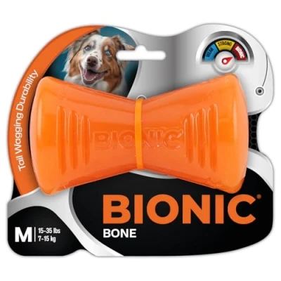 Abbildung von Bionic Bone Knochen, extrem widerstandsfähiges Hundespielzeug, 12cm