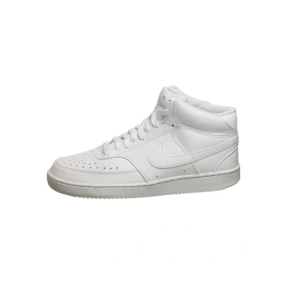 Abbildung von Nike Herren Court Vision Mid Next Nature Basketball Shoe, White, 46 EU