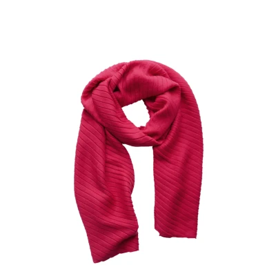 Abbildung von Cecil PLISSÉE Schal, Damen, Größe: One Size, Rot