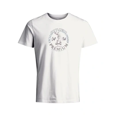 Abbildung von JACK&amp;JONES Herren JPRBLUBRAXTON SS Tee Crew Neck FST T Shirt, Cloud Dancer, S