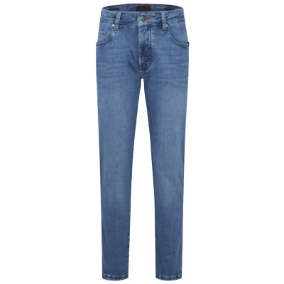 Abbildung von bugatti Jeans Slim Fit, Herren, Größe: 38x30, Hellblau