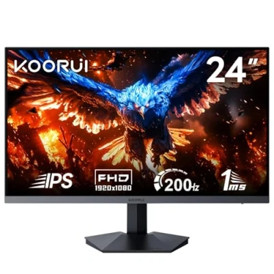 Abbildung von KOORUI 23.8 inch Gaming Monitor Full HD IPS HDR400