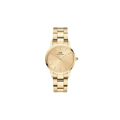 Abbildung von Daniel Wellington Iconic LINK Unitone 28 Gold Uhr goldcoloured, Größe: 28, coloured