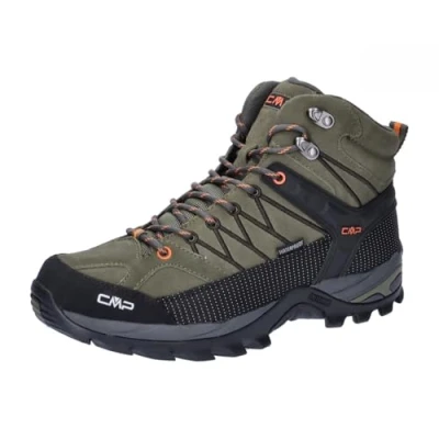 Abbildung von CMP Herren Rigel Mid Trekking Shoes Wp Walking Shoe, Oliven Flamme, 41 EU