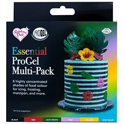 Abbildung von Rainbow Dust ProGel Multi Pack ESSENTIALS 6x25 ml