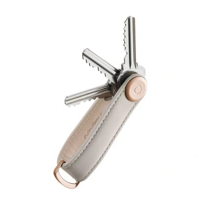 Abbildung von Orbitkey Premium Leder 2.0 Keyholder stone/grey