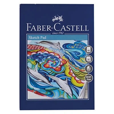 Abbildung von Faber Castell Creative Studio Skizzenblock, A5 100 g / m² Block mit 50 Blatt