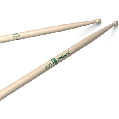 Abbildung von ProMark Drumsticks Schlagzeug Sticks Rebound 5B Hickory Drumstick, ovale Nylonspitze