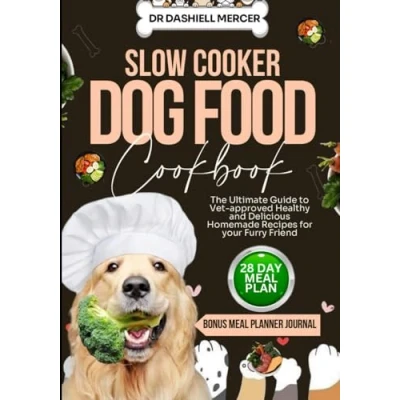 Abbildung von SLOW COOKER Dog FOOD COOKBOOK: The Ultimate Guide to Vet approved Healthy and Delicious Homemade Recipes for your Furry Friend (Healthy Foods, Band 1)