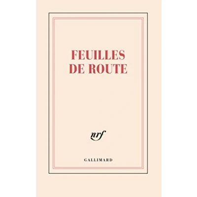 Abbildung von Papeterie Gallimard Carnet Ligne &quot;Feuilles de Route&quot; 11,8x18,5c
