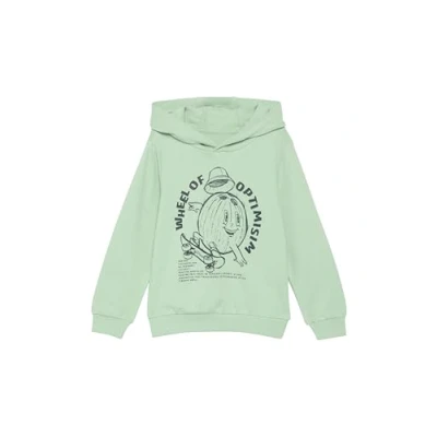 Abbildung von s.Oliver Junior Jungen 2163149 Kapuzen Sweatshirt mit Frontprint, 7220, 104 110