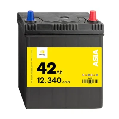 Abbildung von Denagi ASIA A42R Autobatterie 12V 42Ah 340A/EN Starterbatterie