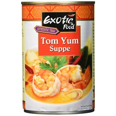 Abbildung von Exotic Food Tom Yum Suppe, servierfertig (1 x 400 ml)