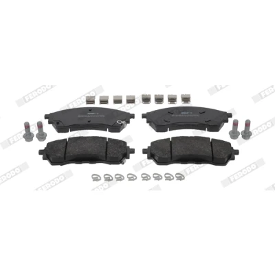 Abbildung von FERODO FDB4981 Bremsbelagsatz FORD: Ranger Mk3 (TKE) 2.0 EcoBlue 4x4, 2.5 i 4x4 2011