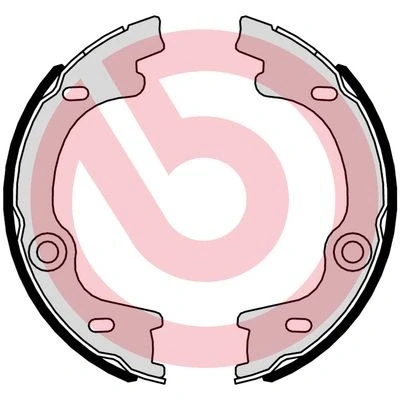 Abbildung von BREMBO S 30 545 Handbremsbeläge KIA: CARENS 3