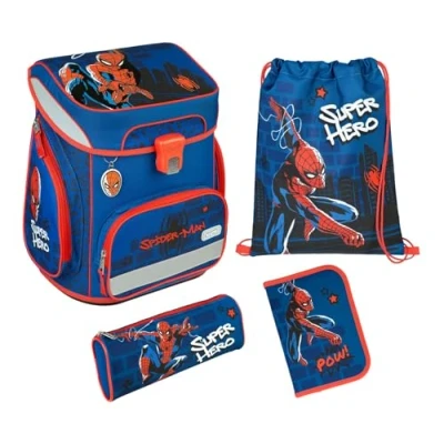 Abbildung von Scooli Schulranzen &quot;EasyFit, Spider Man&quot;, Reflektoren