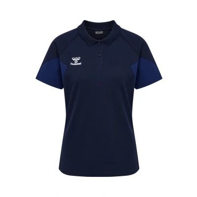 Abbildung von Hummel Travel Poloshirt, Damen, Größe: 44, Marine