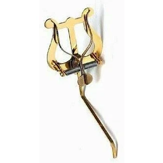 Abbildung von Marschgabel Riedl 313 Saxophon /Tenorhorn / Bariton mittlere Lyra, Messing